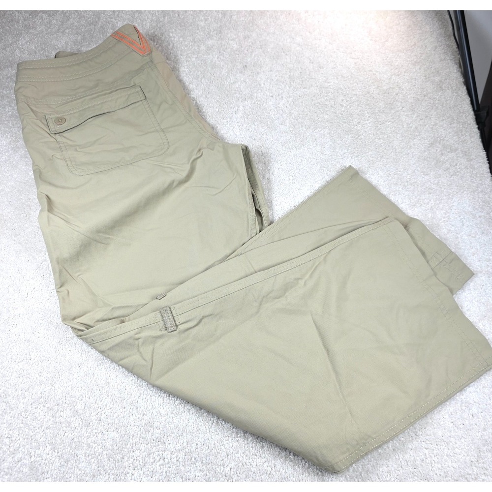 The North Face Pants Womens 8 Green Paramount Trail Hiking Stow Pocket Outdoor